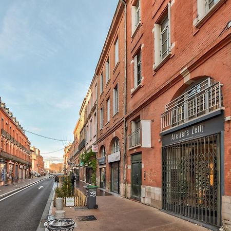 Duplex Tolosa - Pont-Neuf, Dome De La Grave, 2 Bdrs 85M2, Ac, Free Private Car Park - T3 85M2 Avec Clim, Parking Prive Gratuit Luaran gambar