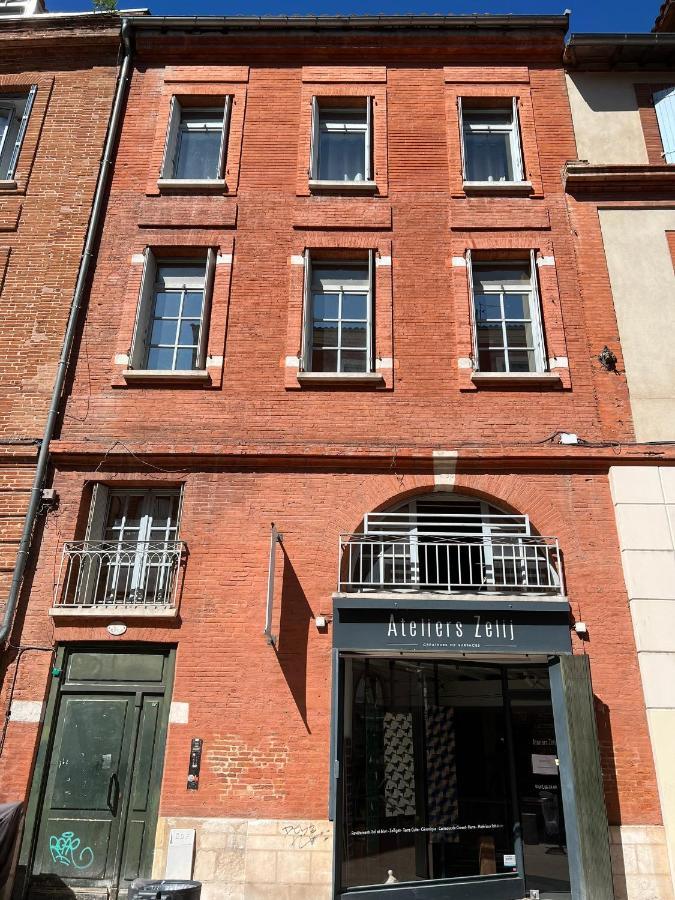 Duplex Tolosa - Pont-Neuf, Dome De La Grave, 2 Bdrs 85M2, Ac, Free Private Car Park - T3 85M2 Avec Clim, Parking Prive Gratuit Luaran gambar