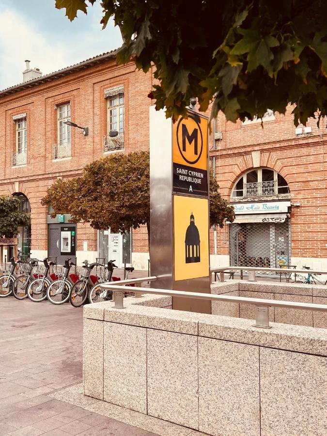 Duplex Tolosa - Pont-Neuf, Dome De La Grave, 2 Bdrs 85M2, Ac, Free Private Car Park - T3 85M2 Avec Clim, Parking Prive Gratuit Luaran gambar