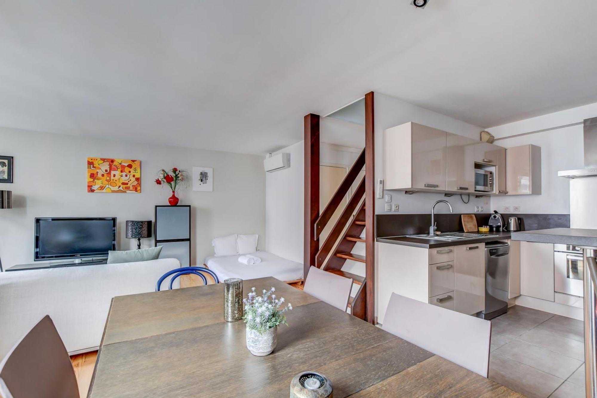 Duplex Tolosa - Pont-Neuf, Dome De La Grave, 2 Bdrs 85M2, Ac, Free Private Car Park - T3 85M2 Avec Clim, Parking Prive Gratuit Luaran gambar